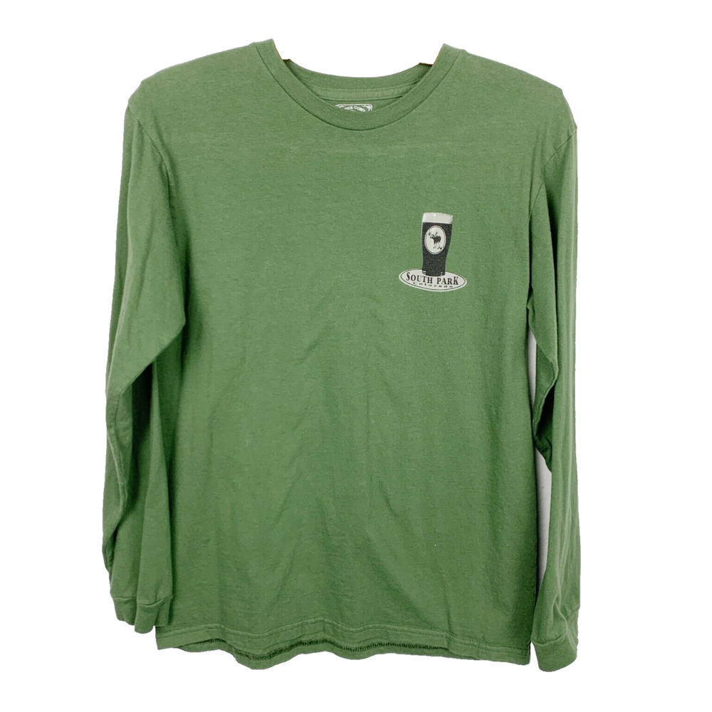 South Park Colorado Moose Poop Stout Long Sleeve Duck Company Tee T-Shirt Small